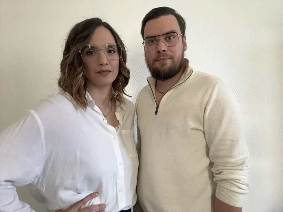 Kévin et Elodie, fondateurs d'AstralAds